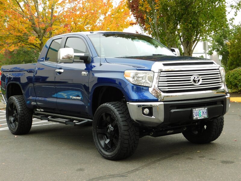 2014 Toyota Tundra Limited Double Cab 4X4 5.7L Navi / Leather /LIFTED