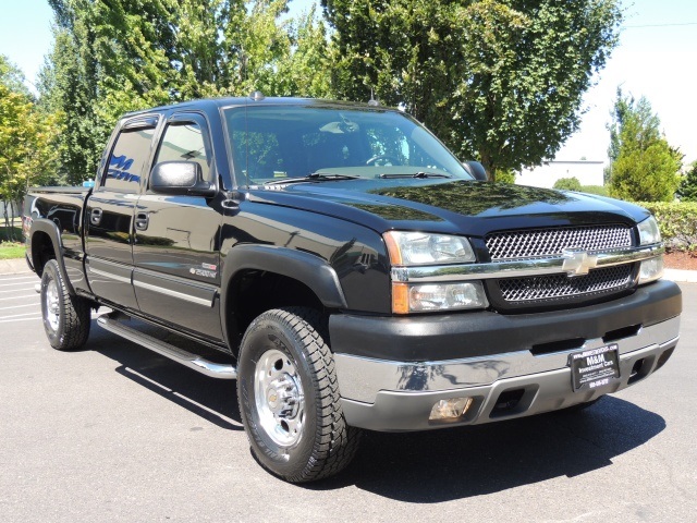 2004 Chevrolet Silverado 2500 Ls Crew Cab / 4X4 / 6.6L DURAMAX DIESEL ...