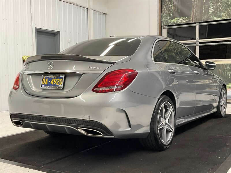 2015 Mercedes-Benz C 400 4MATIC AWD / 3.0L V6 TURBO / Sport Pkg  / Leather & Heated Seats / Navigation / LOCAL CAR / 71,000 MILES - Photo 8 - Gladstone, OR 97027