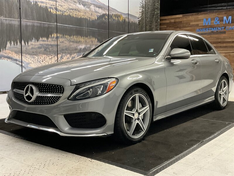 2015 Mercedes-Benz C 400 4MATIC AWD / 3.0L V6 TURBO / Sport Pkg  / Leather & Heated Seats / Navigation / LOCAL CAR / 71,000 MILES - Photo 25 - Gladstone, OR 97027