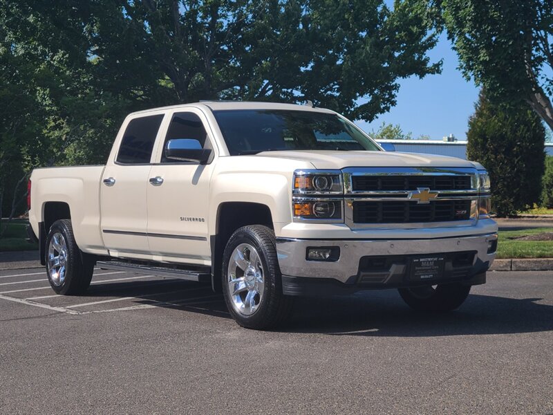 2014 Chevrolet Silverado 1500 4X4 / Z71 LTZ / Crew Cab / V8 / NAVi / Back Up  Up Cam / Sun Roof / Fully Loaded - Photo 2 - Portland, OR 97217