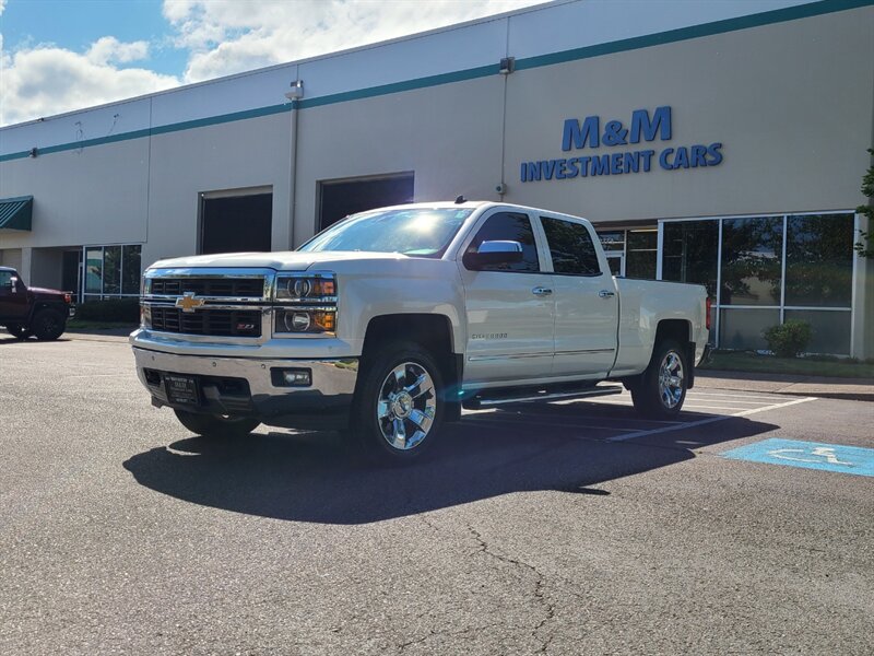 2014 Chevrolet Silverado 1500 4X4 / Z71 LTZ / Crew Cab / V8 / NAVi / Back Up  Up Cam / Sun Roof / Fully Loaded - Photo 38 - Portland, OR 97217