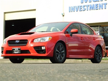 2017 Subaru WRX AWD / 6 SPEED MANUAL / FULL WARRANTY / 1-OWNER Sedan