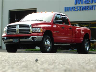 2005 Dodge Ram 3500 SLT 4x4 6-SPEED MANUAL / DRW / LOW MILES / LOCAL Truck