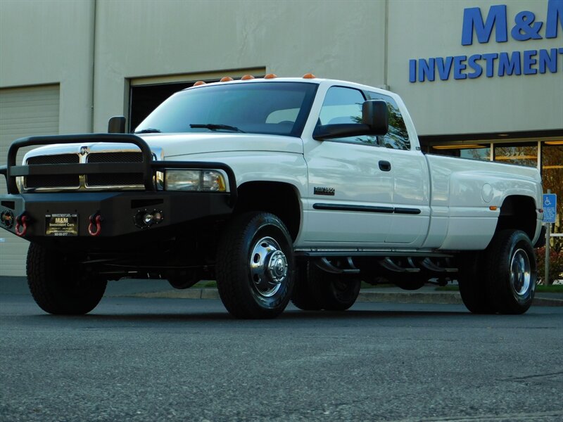 2001 Dodge Ram 3500 SLT 4X4 5.9L CUMMINS DIESEL / 6-SPEED / DUALLY   - Photo 42 - Portland, OR 97217