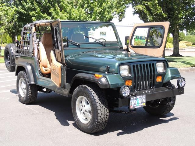 1994 Jeep Wrangler SE YJ Body 5 Spd Manual Transmission 2-Owner