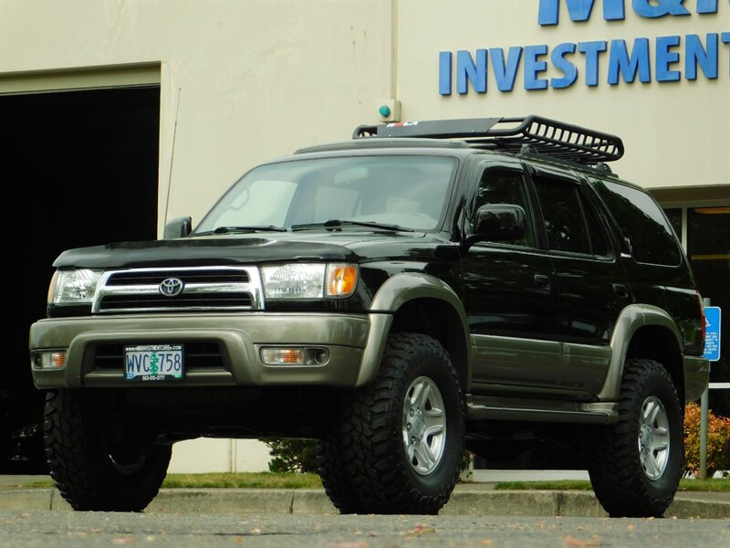 1999 Toyota 4Runner Limited 4WD / RR Diff Locks / LOW MILES / LIFTED