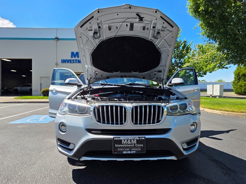 2016 BMW X3 xDrive35i Turbo AWD FULLY LOADED / NEW TIRES / 89K / ALL WHEEL DRIVE / PANORAMIC ROOF / HEATED LEATHER / FRESH TRADE-IN / LOW MILES - Photo 29 - Portland, OR 97217