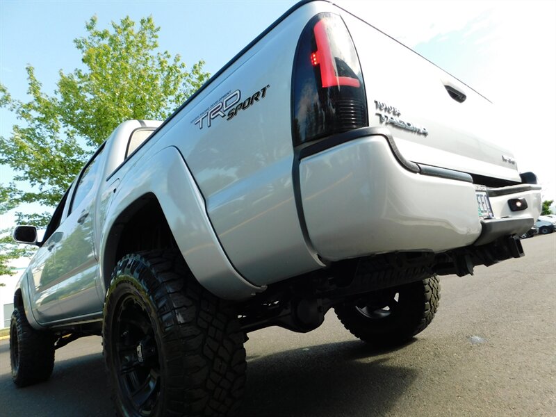 2009 Toyota Tacoma V6 Sport Double Cab 4x4 Trd Leather Lifted 33