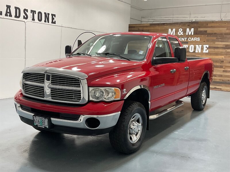 2004 Dodge Ram 2500 SLT Quad Cab 4X4 / 5.9L DIESEL / 86,000 MILES  / Long bed / LOCAL TRUCK / ZERO RUST - Photo 55 - Gladstone, OR 97027