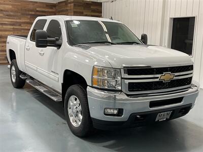 2011 Chevrolet Silverado 2500 LTZ Crew Cab 4X4/ 6.6L DIESEL/Leather Heated Seats  / Short Bed / Spray in bed liner