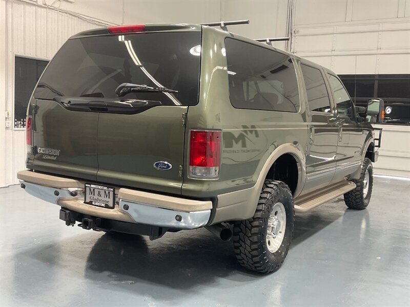2002 Ford Excursion Limited 4X4 / 7.3L DIESEL / Leather / ZERO RUST / 3RD ROW SEAT / Heated Leather Seats / LEVELED - Photo 7 - Gladstone, OR 97027