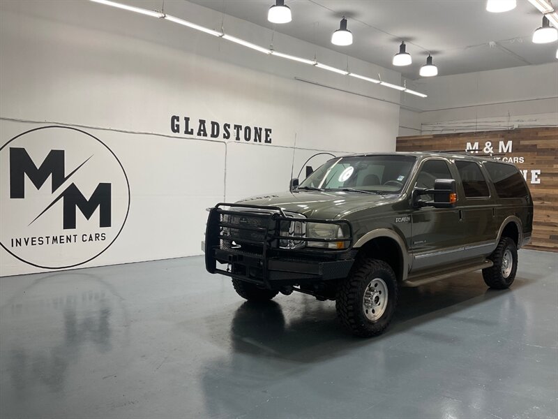 2002 Ford Excursion Limited 4X4 / 7.3L DIESEL / Leather / ZERO RUST / 3RD ROW SEAT / Heated Leather Seats / LEVELED - Photo 64 - Gladstone, OR 97027