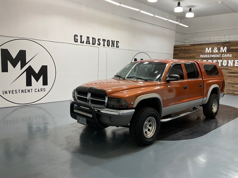 2000 Dodge Dakota SLT Crew Cab 4X4 / 4.7L V8/ NO RUST  / GREAT SHAPE - Photo 5 - Gladstone, OR 97027