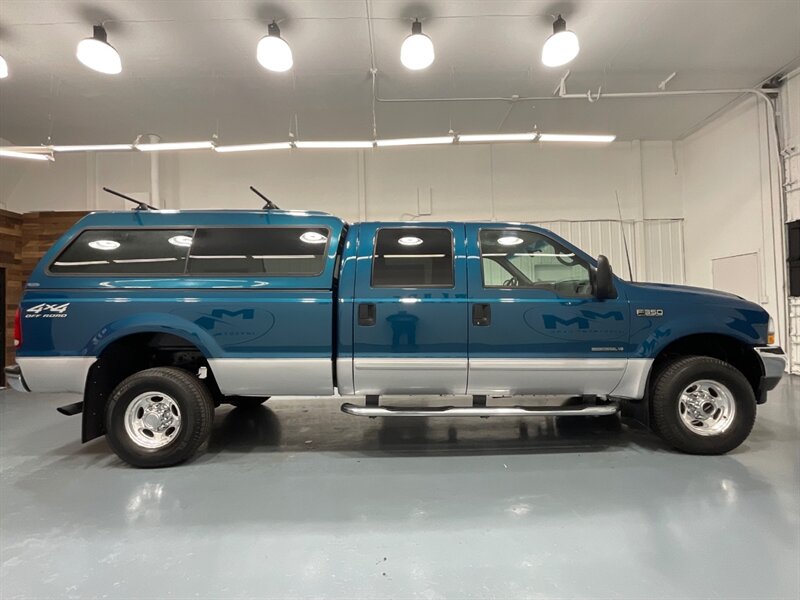 2002 Ford F-350 Lariat Crew Cab 4X4 / 7.3L Diesel / 1-OWNER LOCAL  / Long Bed / ZERO RUST / Leather Heated Seats - Photo 4 - Gladstone, OR 97027