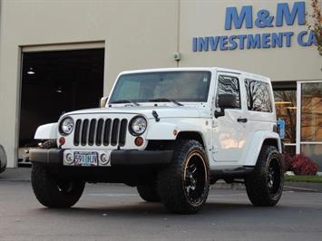 2011 Jeep Wrangler Sahara / Leather / Navigation / Hard Top SUV