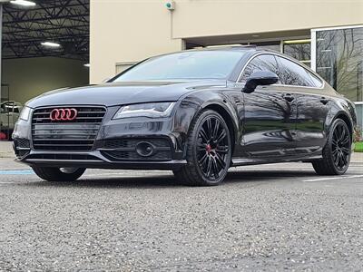 2012 Audi A7 3.0T quattro Prestig  / ALL WHEEL DRIVE / BLACKED OUT / EVERY OPTION / LOW MILES Sedan