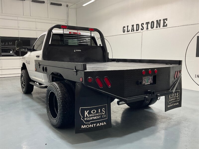2013 RAM 3500 Tradesman Regular Cab 4X4 / 6.7L DIESEL / DUALLY / FLAT BED / LONG BED / ZERO RUST / FUEL WHEELS / TRAILER BRAKE CONTROLLER - Photo 8 - Gladstone, OR 97027