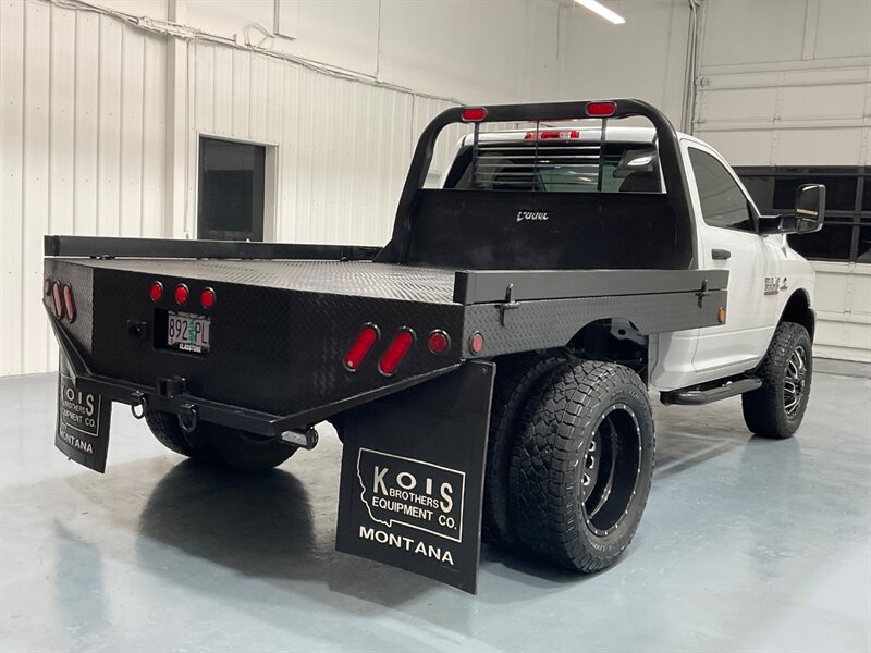 2013 RAM 3500 Tradesman Regular Cab 4X4 / 6.7L DIESEL / DUALLY / FLAT BED / LONG BED / ZERO RUST / FUEL WHEELS / TRAILER BRAKE CONTROLLER - Photo 7 - Gladstone, OR 97027