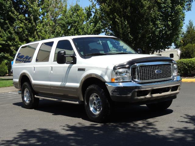 2001 Ford Excursion Limited / 4WD / 7.3L DIESEL / Excel Cond