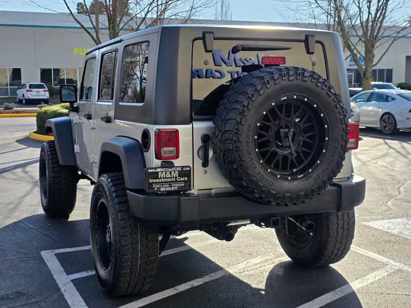 2008 Jeep Wrangler Unlimited 4X4 V6 / 6 SPEED / NEW TIRES / LIFTED  / NEW CLUTCH / XD WHEELS / MANUAL TRANSMISSION - Photo 7 - Portland, OR 97217