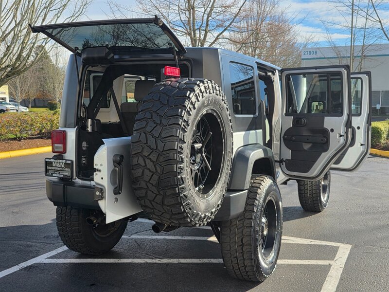 2008 Jeep Wrangler Unlimited 4X4 V6 / 6 SPEED / NEW TIRES / LIFTED  / NEW CLUTCH / XD WHEELS / MANUAL TRANSMISSION - Photo 28 - Portland, OR 97217