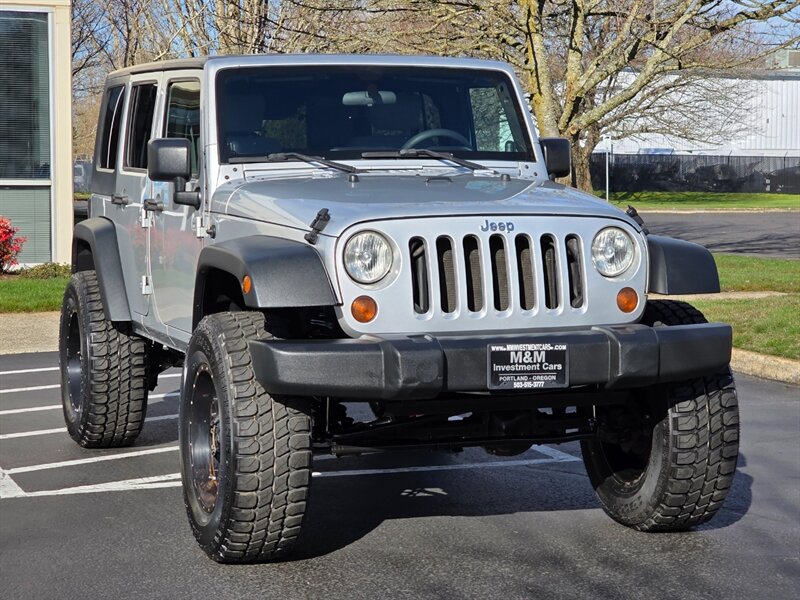 2008 Jeep Wrangler Unlimited 4X4 V6 / 6 SPEED / NEW TIRES / LIFTED  / NEW CLUTCH / XD WHEELS / MANUAL TRANSMISSION - Photo 2 - Portland, OR 97217