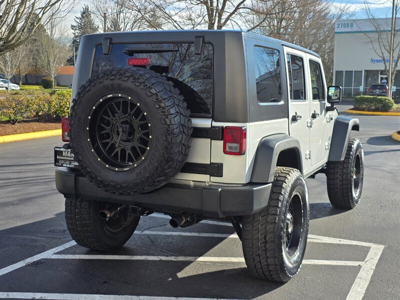 2008 Jeep Wrangler Unlimited 4X4 V6 / 6 SPEED / NEW TIRES / LIFTED  / NEW CLUTCH / XD WHEELS / MANUAL TRANSMISSION - Photo 8 - Portland, OR 97217