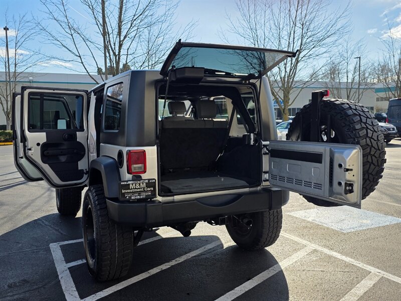 2008 Jeep Wrangler Unlimited 4X4 V6 / 6 SPEED / NEW TIRES / LIFTED  / NEW CLUTCH / XD WHEELS / MANUAL TRANSMISSION - Photo 27 - Portland, OR 97217