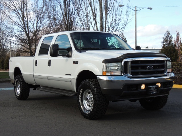 2002 Ford F-350 Lariat 4X4 / CrewCab / LongBed / 7.3L TURBO DIESEL   - Photo 2 - Portland, OR 97217