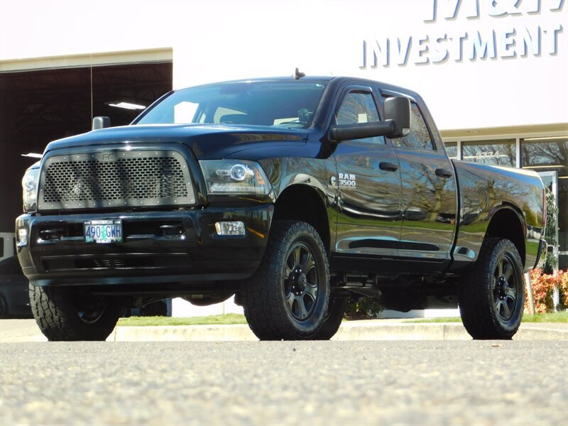 2014 Ram 3500 Big Horn 4x4 6.7l Cummins Diesel   1-owner  Lifted