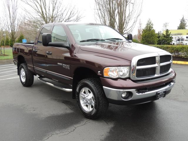 2005 Dodge Ram 2500 SLT Quad Cab 4X4 5.9 CUMMINS Diesel 6-SPEED MANUAL - Photo 2 - Portland, OR 97217