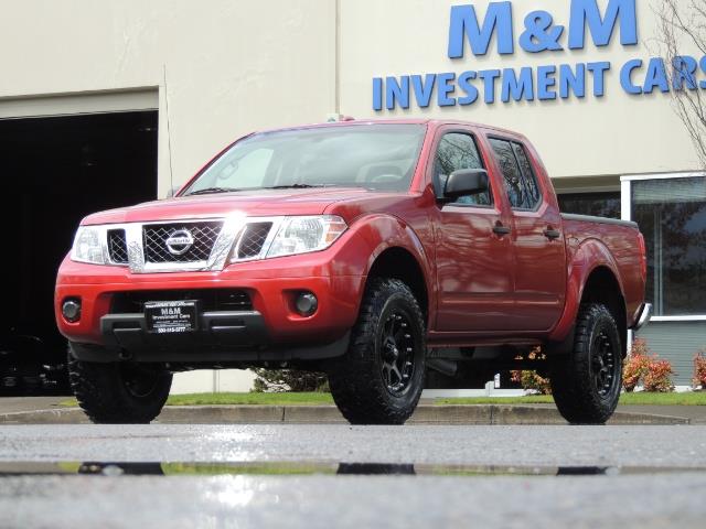 2016 Nissan Frontier SV / 4X4 / Crew Cab / 6Cyl / LIFTED LIFTED