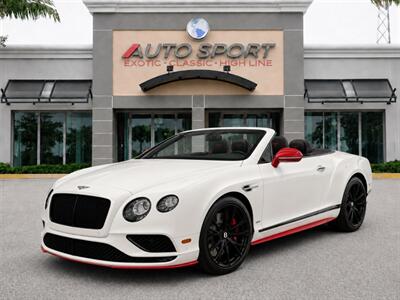 2017 Bentley Continental GT V8 S  CONVERTIBLE Convertible