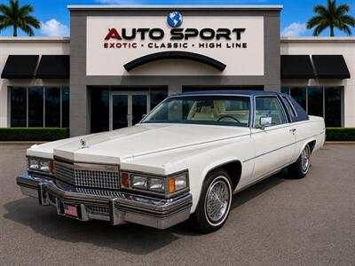 1979 Cadillac DeVille NAVY FULL FACTORY TOP PHAETON - Photo 1 - Boca Raton, FL 33431