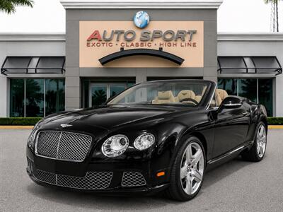 2013 Bentley Continental GT Convertible