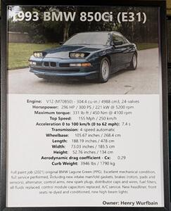 1993 BMW 850Ci   - Photo 20 - Boca Raton, FL 33431