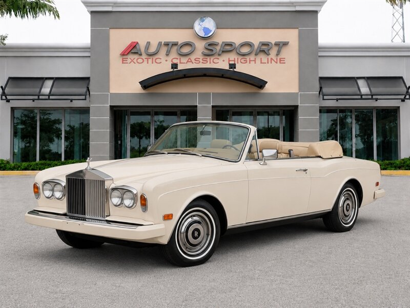 White 1986 Rolls-Royce Corniche Automatic
