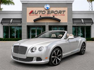 2013 Bentley Continental GTC  CONVERTIBLE - Photo 1 - Boca Raton, FL 33431