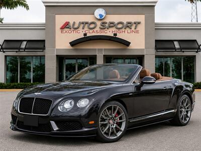 2015 Bentley Continental GT V8 S Convertible