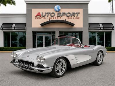 1961 Chevrolet Corvette convertible  Retro Convertible
