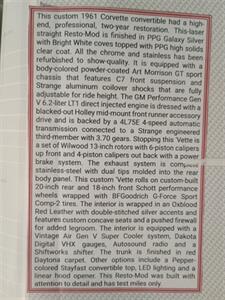 1961 Chevrolet Corvette convertible  Restomod - Photo 77 - Boca Raton, FL 33431