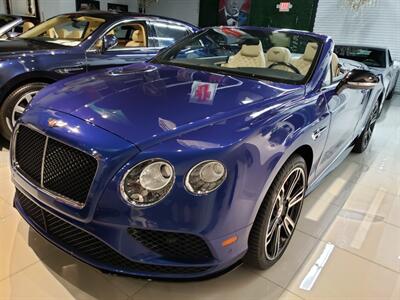 2016 Bentley Continental GT V8 S  