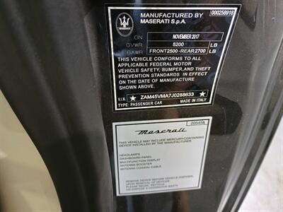 2018 Maserati GranTurismo Sport   - Photo 20 - Boca Raton, FL 33431