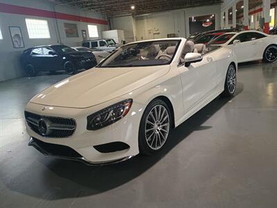 2017 Mercedes-Benz S 550  BLUE TOP Convertible