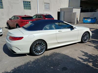 2017 Mercedes-Benz S 550  BLUE TOP Convertible