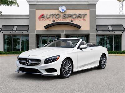 2017 Mercedes-Benz S 550  BLUE TOP Convertible
