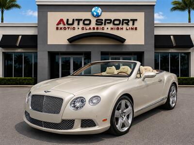 2013 Bentley Continental GT  Mulliner Convertible