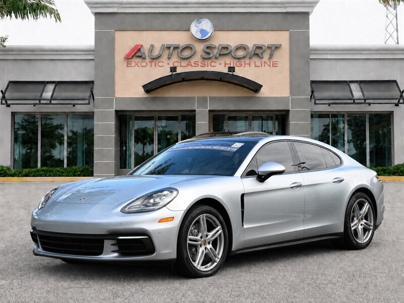 Silver 2017 Porsche Panamera Sedan All-Wheel Drive 8-Speed Automatic