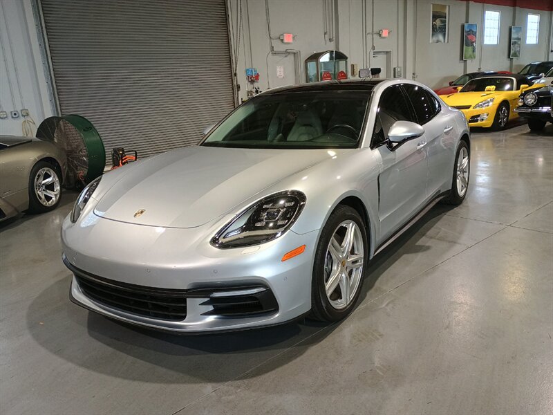 Silver 2017 Porsche Panamera 4S Sedan All-Wheel Drive 8-Speed Automatic